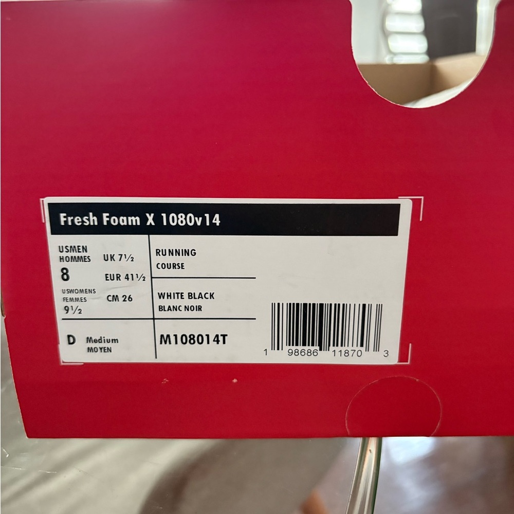 New Balance Fresh Foam X 1080V14 Men's Sneakers - Picture 5 of 5